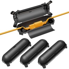 4 Pack Outdoor Extension Cord Cover Waterproof - Weatherproof Electrical Conn...