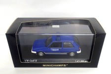 Minichamps 1/43 W GOLF II 1985 THW olkswagen Golf Blue Minichamps 400054190
