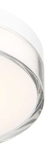 Minka Lavery 749-2-L Vantage 7"W LED Flush Mount Ceiling Fixture - White - Picture 4 of 8