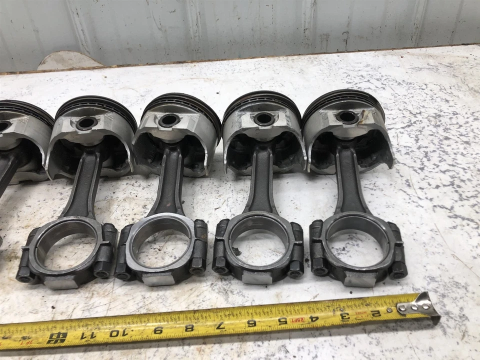 Yamaha Sterndrive 5.7 L 350 V8 GM Barco Marino Motor varillas y pistones Foto 2 de 4