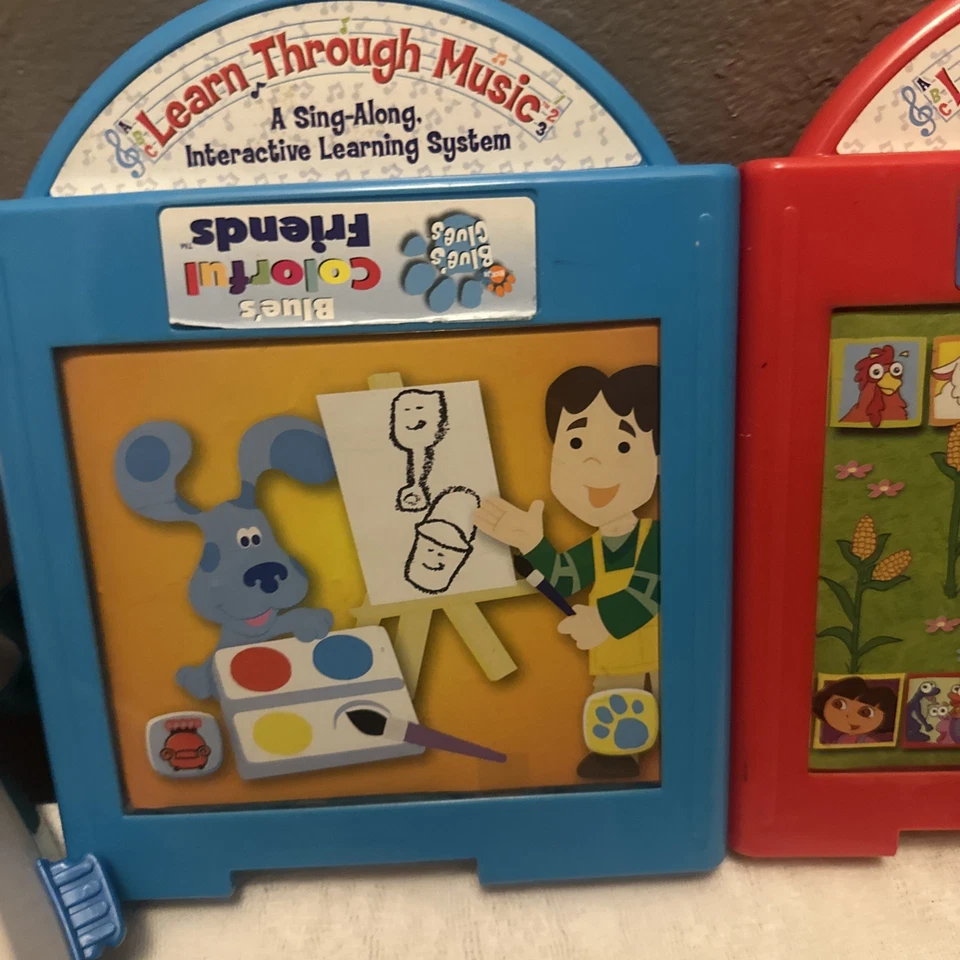 Vintage 2002 Fisher Price Learn Through Music- Dora, Elmo And Blues Clues - Image 2 of 4