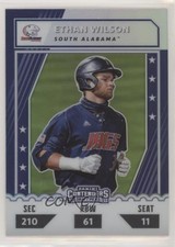2021 Panini Elite Extra Edition College Tickets Optic Holo Ethan Wilson 0lt3