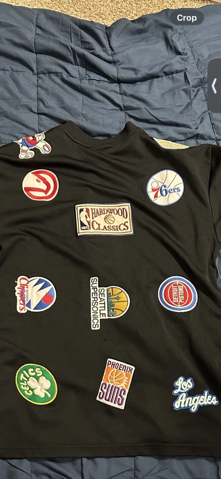 NBA Vintage Throwback Jersey Shirt Mitchell and Ness XL - Image 2 of 2