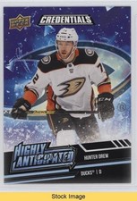 2022-23 Upper Deck Credentials Highly Anticipated Hunter Drew #HA-44 READ 0s9c