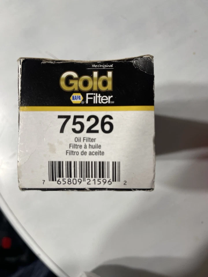 NUEVOS FILTROS DE ACEITE NAPA Gold 7526 Foto 4 de 4