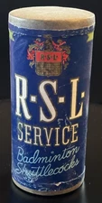 Vintage R-S-L Service Badminton Shuttlecocks NOS General Sportcraft Co. New York