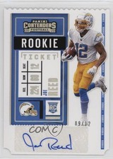 2020 Panini Contenders Rookie Variation Ticket Stub 9/12 Joe Reed #201 Auto 8gd