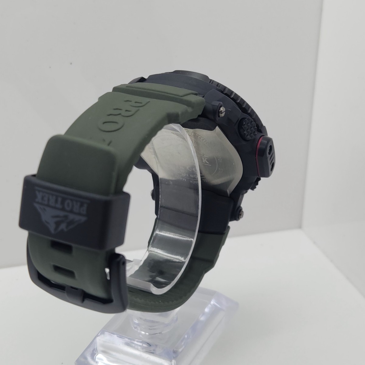 Casio Pro Trek Tough Solar Resin 20ATM 53mm Compass Watch PRW