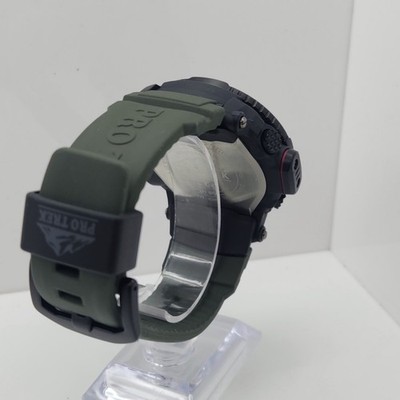 Casio Pro Trek Tough Solar Resin 20ATM 53mm Compass Watch PRW