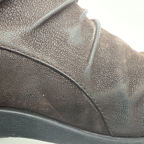 Clarks Cloudsteppers Mujeres 8.5 Sillian Sway Marrón Oscuro Botines Cremallera Interior - Imagen 12 de 13