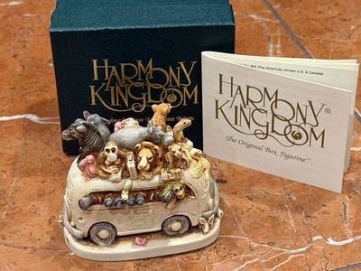 HARMONY KINGDOM ED'S SAFARI II TJSA2 PETER DRIVING 1998 NEW NIB