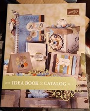 Stampin  Up Idea Book  Catalog 2010-2011 Cardmaking Scrapbook Stamping Book