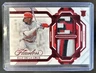 2023 Panini Flawless Elly De La Cruz Dual Patches Ruby RC Rookie #/8 Reds