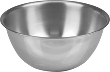 Large Stainless Steel Mixing Bowl, 6.25-Quart, 11.75 X 5.5 Inches, Metallic
