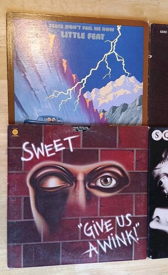 Vinyl 12” Records Lot of 7 Rock Classic And More  - Image 2 of 4