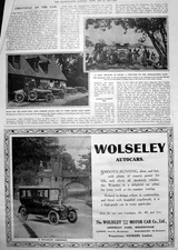 Old Sunbeam Racing Cars Dieppe Grand Prix Wolseley Puncture Ceylon 1912 20th
