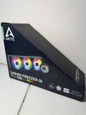 ARCTIC Liquid Freezer III Pro 420 A-RGB - PC Water Cooler AIO Cooling CPU