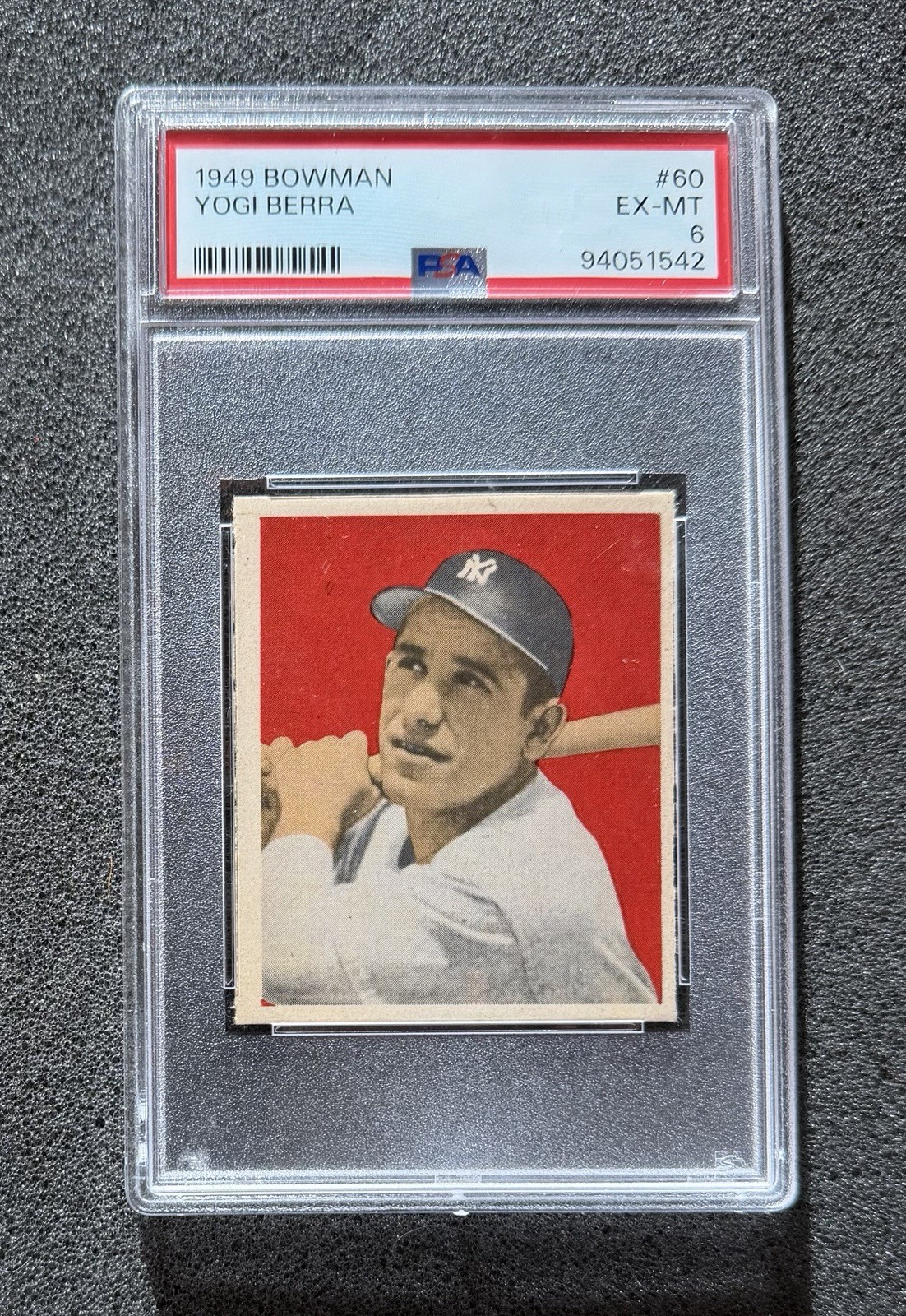 1949 Bowman - #60 Yogi Berra - PSA 6 (Great Color)