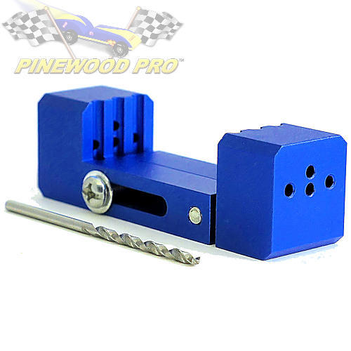 Pinewood Derby PRO Driller Tool with 2 