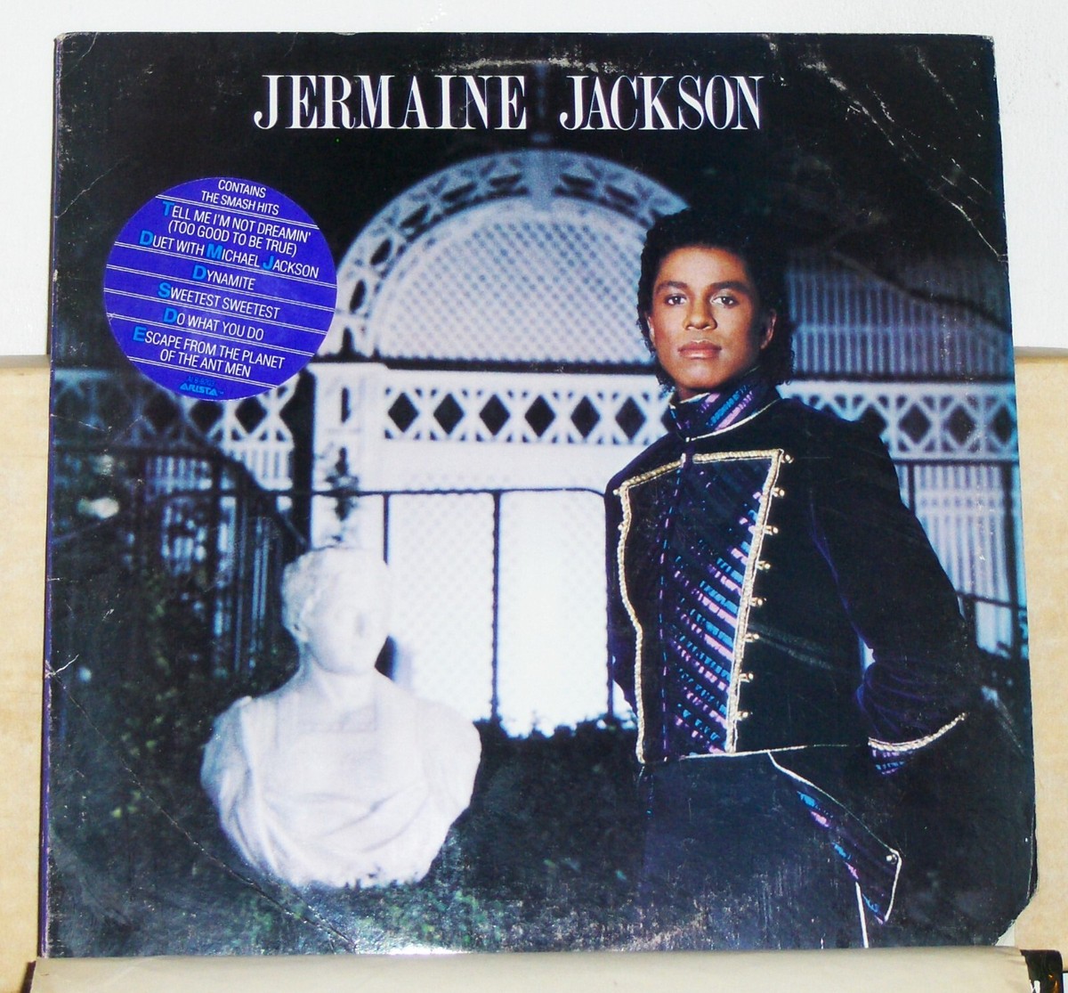 Jermaine Jackson - Self Titled - 1984 LP Record Album - Vinyl