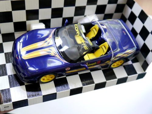 1998 Chevrolet Corvette Pace Car 82nd Indianapolis 500 Meilen, AMT/ERTL 1:24 Ovp - Bild 2 von 4