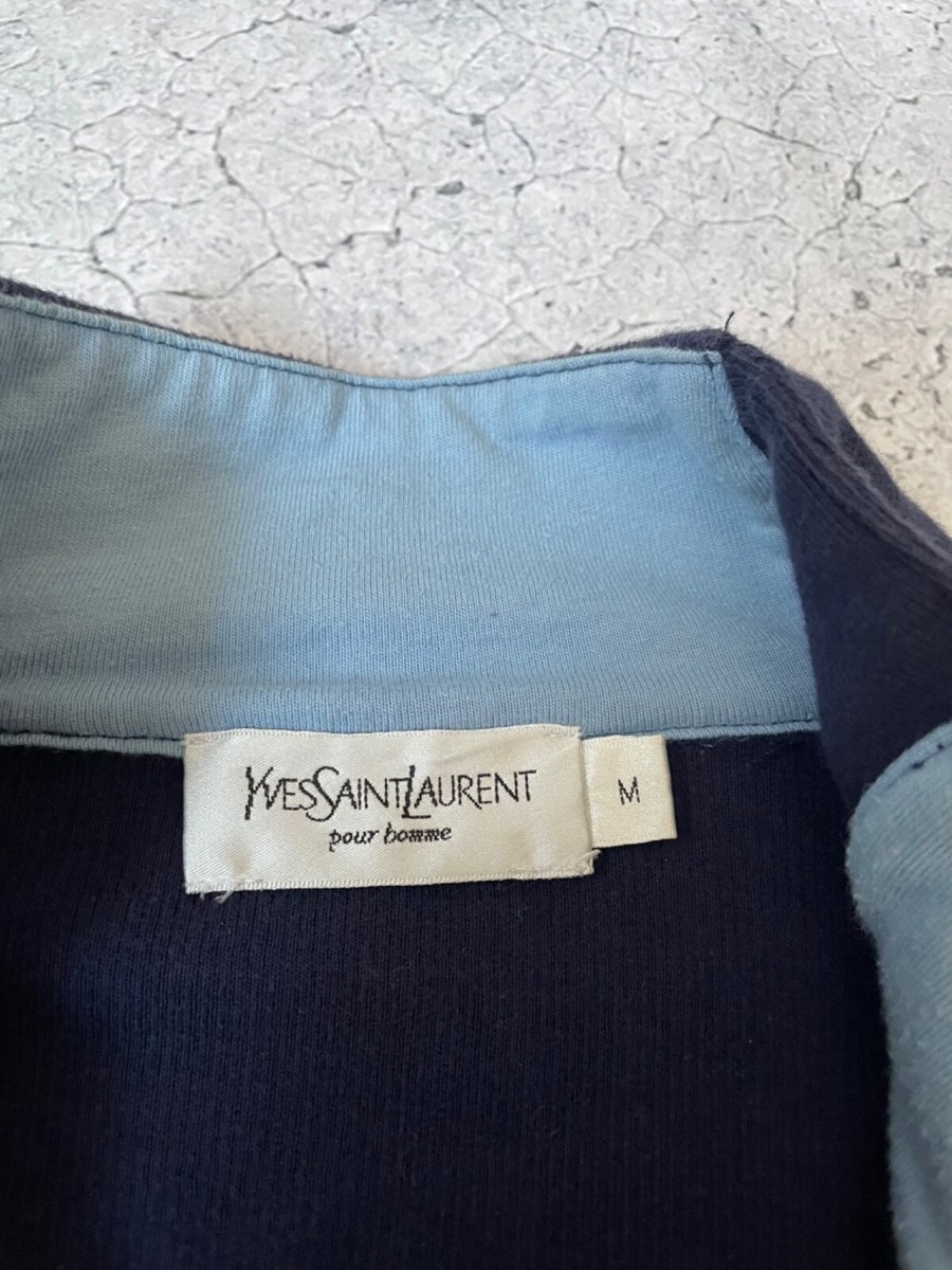 Men's Luxury Sweater Full Zip YSL Yves Saint Laurent | eBay