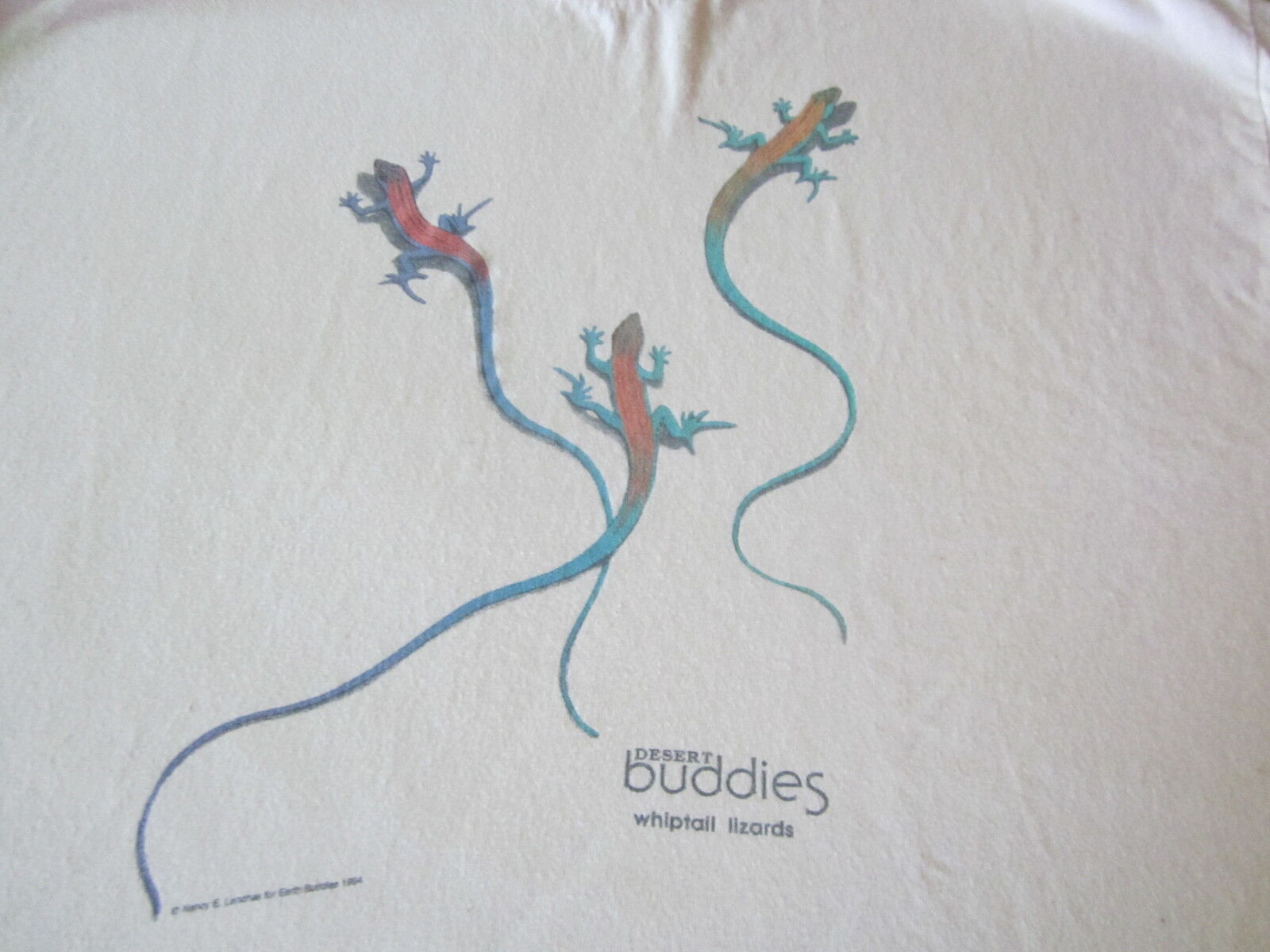 VINTAGE WHIPTAIL LIZARDS Now free shipping Max 75% OFF TEE NICE XL SHIRT