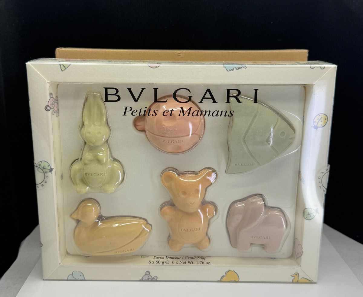BVLGARI Petits et Mamans Gentle Soap Coffret Set 6 X 50 g NIB | eBay