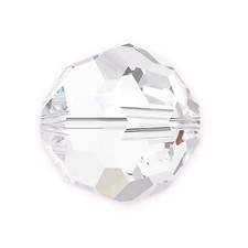 6 5000 Swarovski Austrian Crystal Beads - Crystal - 8mm Faceted Round 6 pcs 