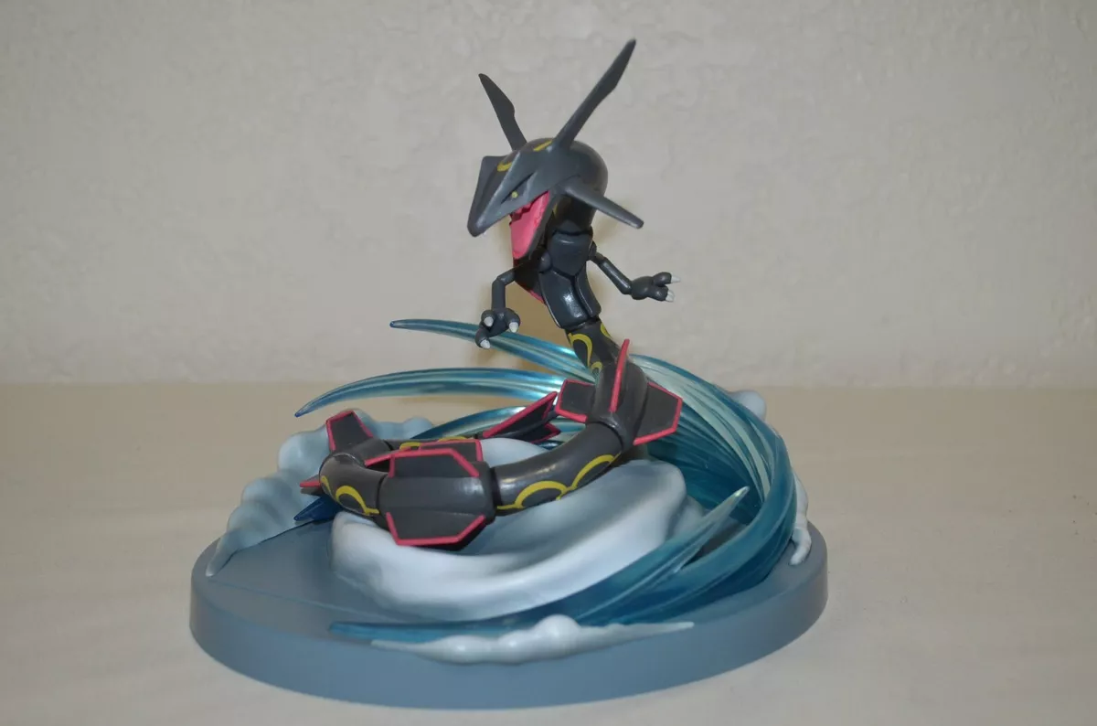 Pokemon Shiny Rayquaza Collectible Figure / Card Holder