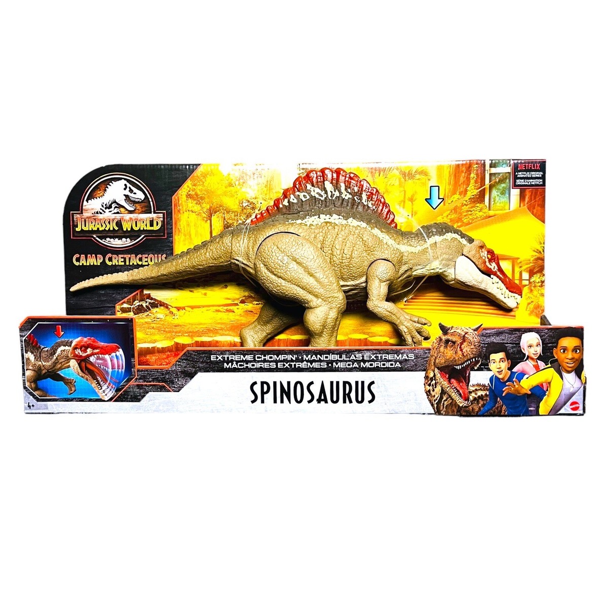 camp cretaceous extreme chompin spinosaurus