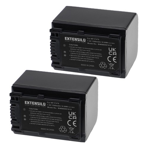 Caricabatterie AC/DC Per Sony Handycam DCR-SX63/SX65 – Alimentatore AbleGrid Con Cavo 1,5m