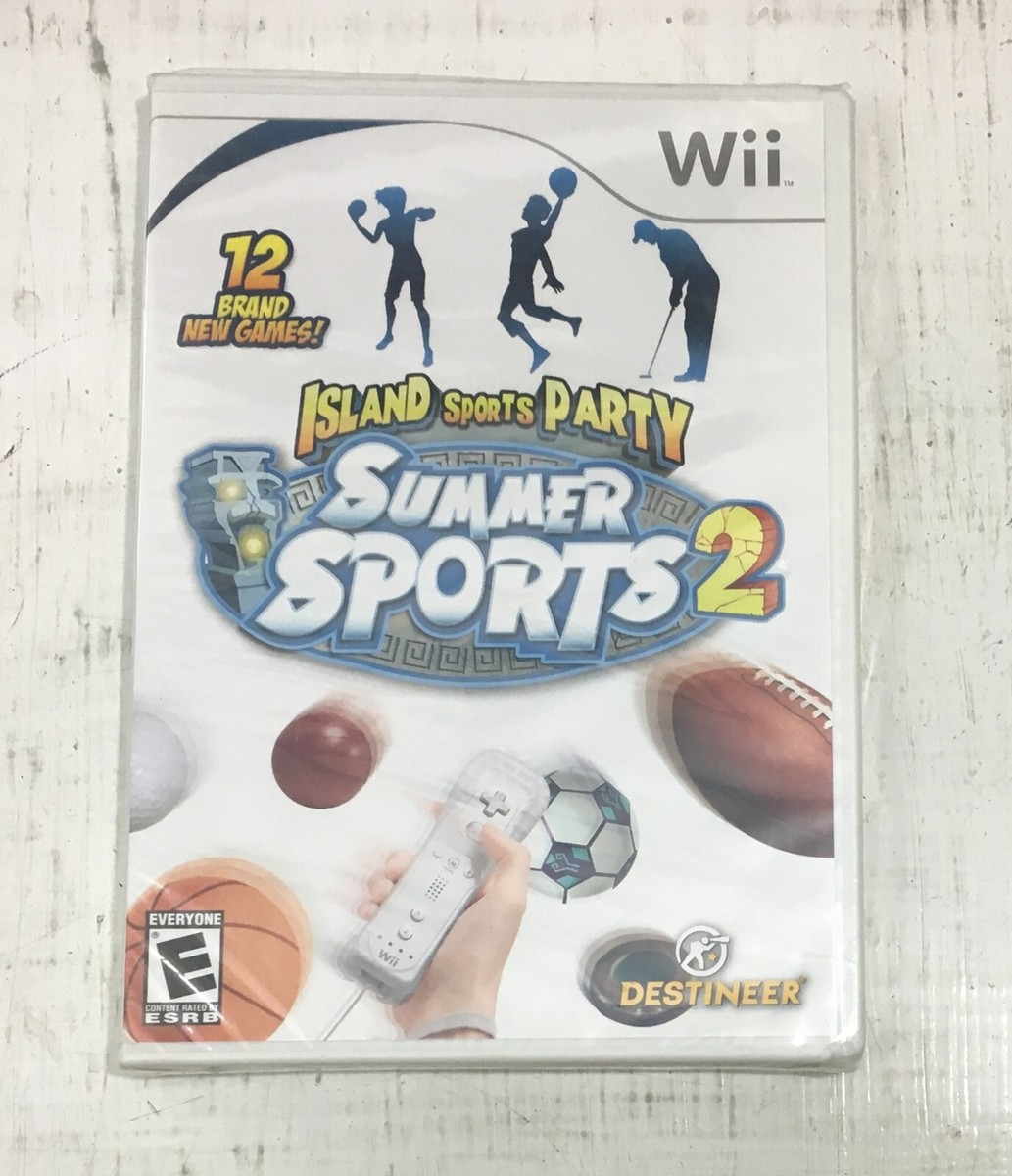 Summer Sports 2: Island Sports Party Nintendo Wii NEW SEALED