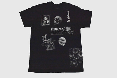 Trust The Universe Mens Ruthless In All Chaos Black Shirt New S, M, L, XL