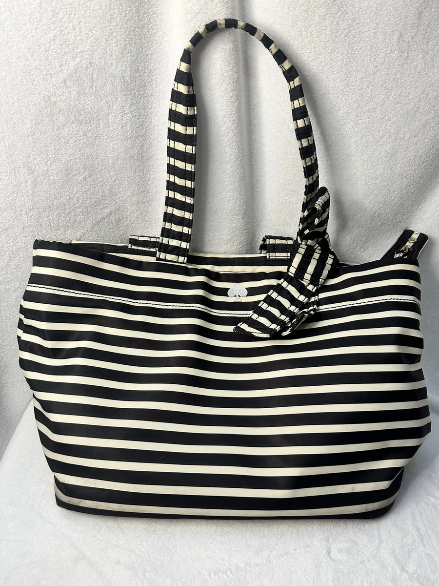 Kate spade striped diaper clearance bag