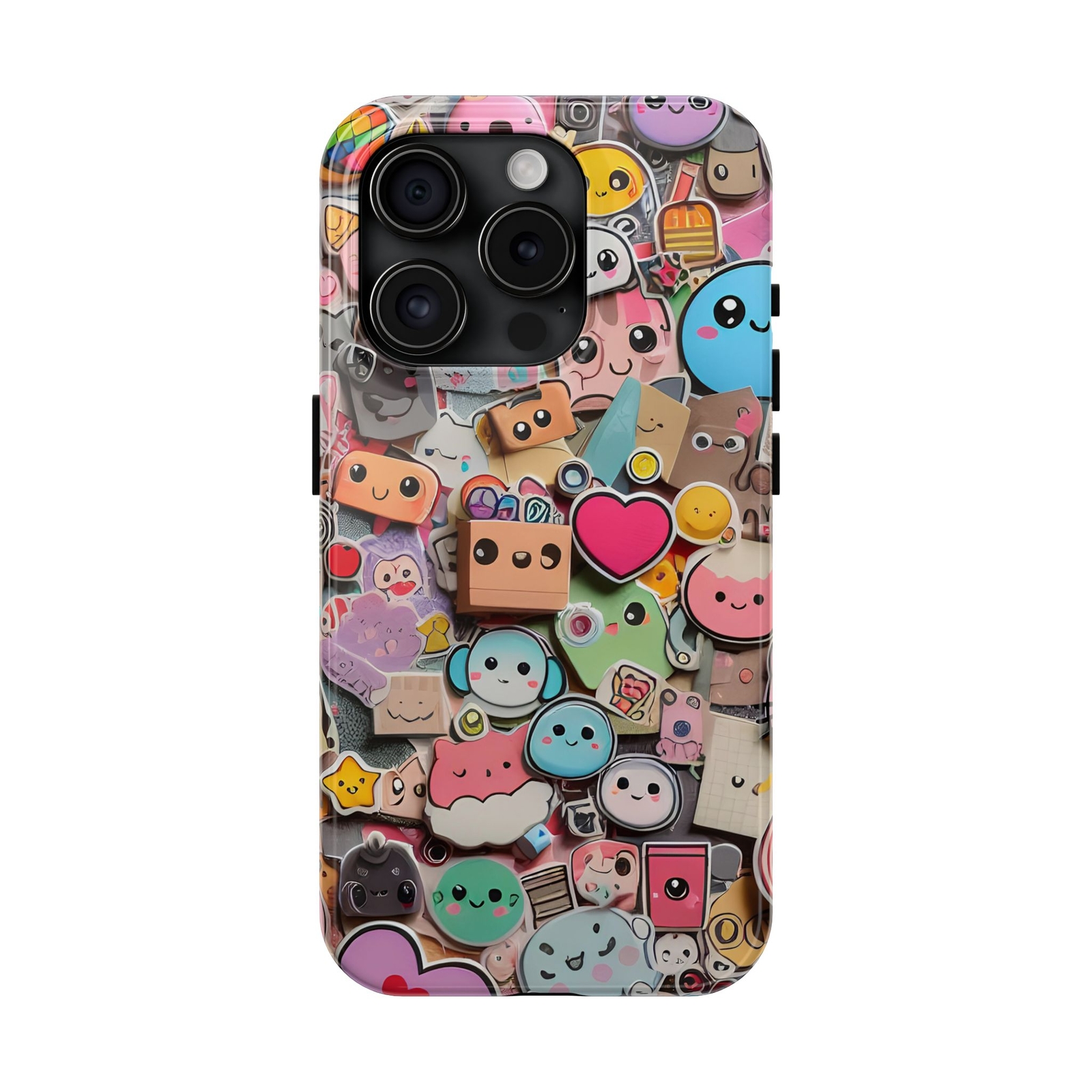 Cute Kawaii Tough Phone Cases Accessories for Apple iphone