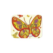 Sherpa Blanket, Two Colors//Butterfly Fits best as a child  s blanket