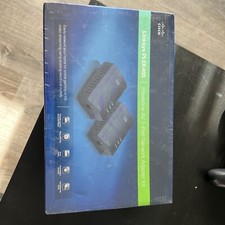 Linksys PLEK400 Powerline 200 1-Port Wired Network Expansion Kit new