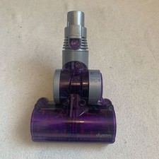 Dyson Mini Turbine Vacuum Cleaner Head Tool Attachment Power Brush Purple/Silver