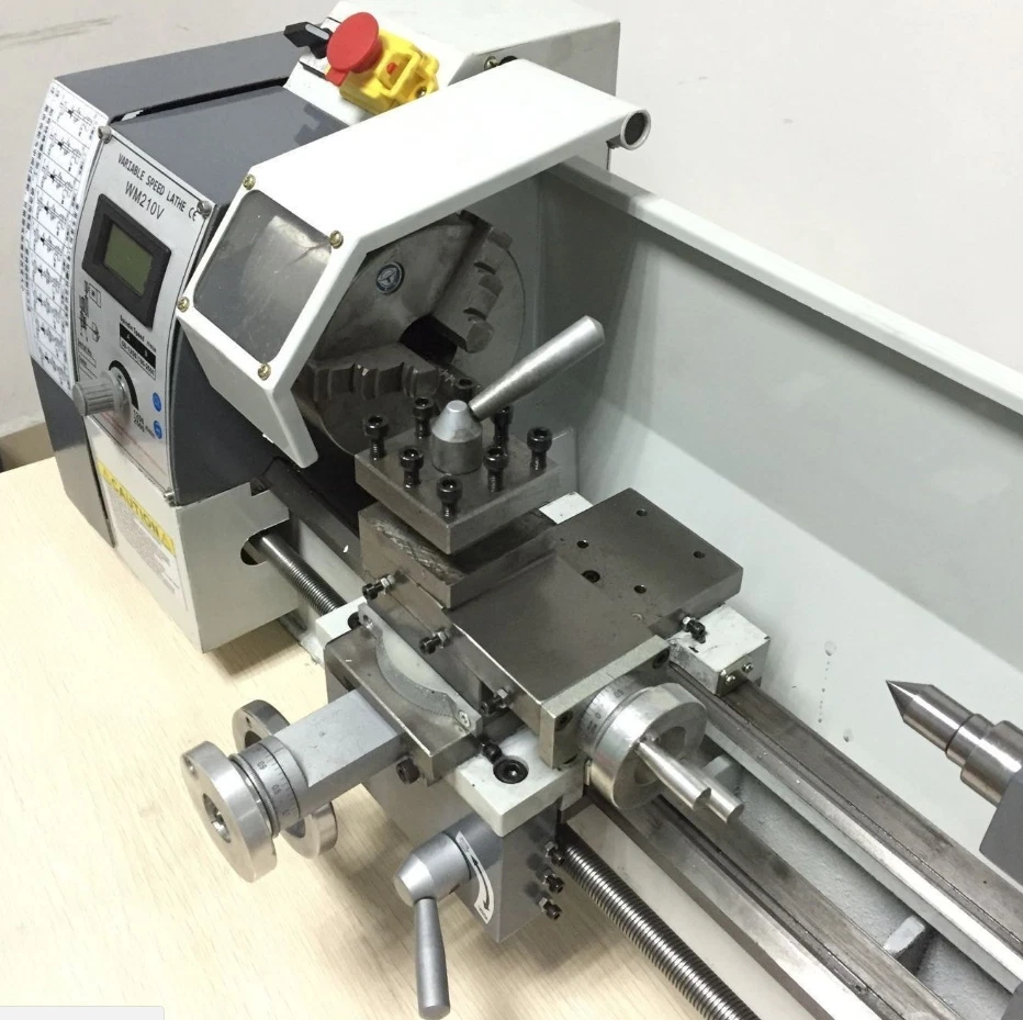 WM210V-G Metal Lathe Brushless Motor Machine Stepless Variable Speed 110-220v m - Image 3 of 4