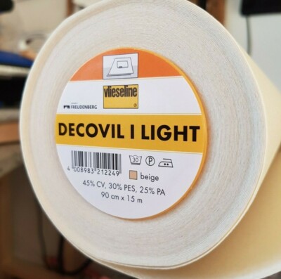 Vilene Decovil I Light Fusible Interfacing 90cm Wide - Kimz Sewing