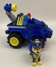 Paw Patrol Dino Rescue Chase  s Deluxe Rev Up Vehicle