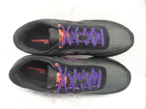 New Balance Men's 501 Casual Athletic Sneakers MZ501CKJ Black/Grey/Purple 12M - 第 4/8 張圖片