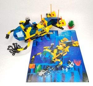 Lego 6175 Aquanauts Crystal Explorer 100 Complete Instructions Ebay