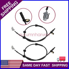 2x Front Left Right Abs Wheel Speed Sensor For Nissan Rogue 2.5l 2008-2013