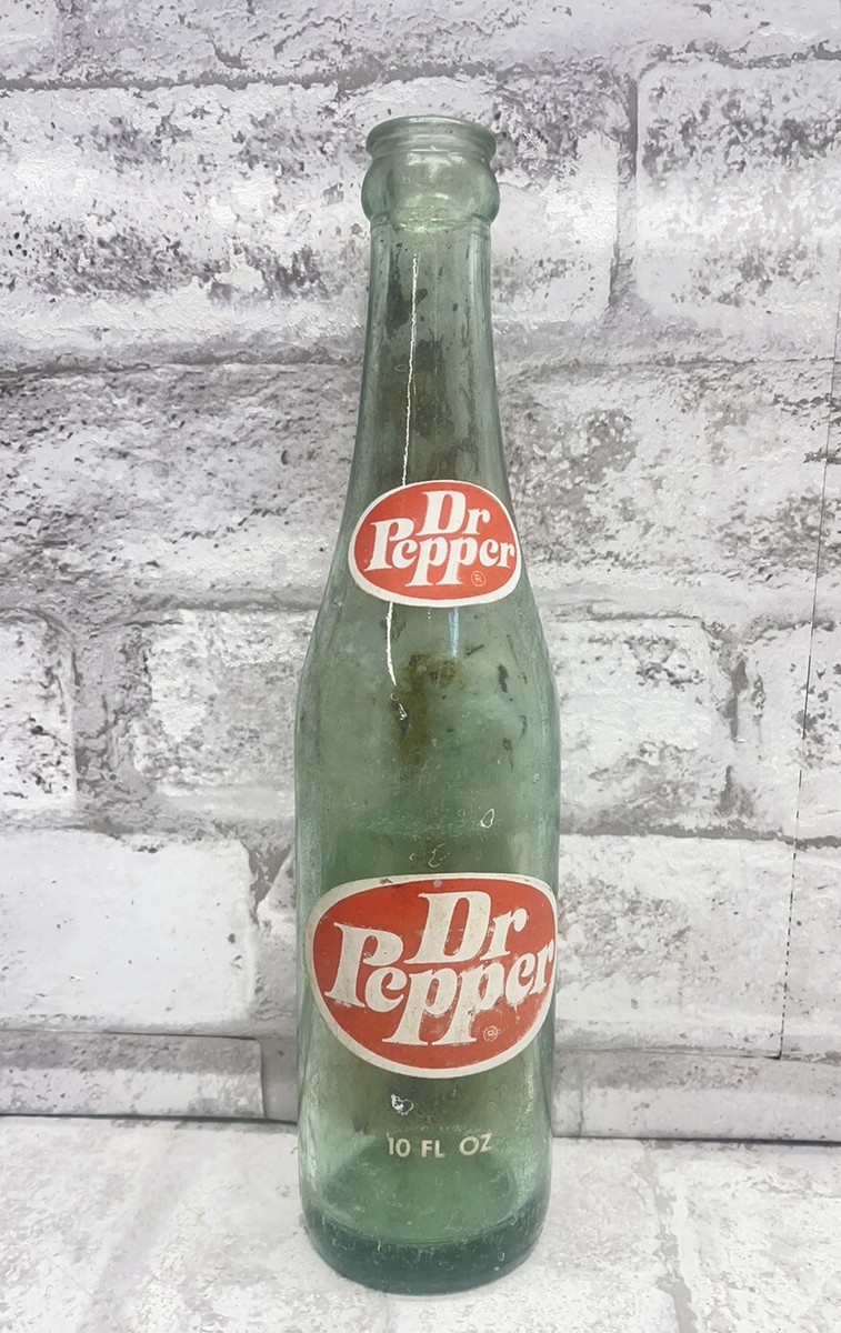 vintage 1970's Dr Pepper Soda Bottle | eBay