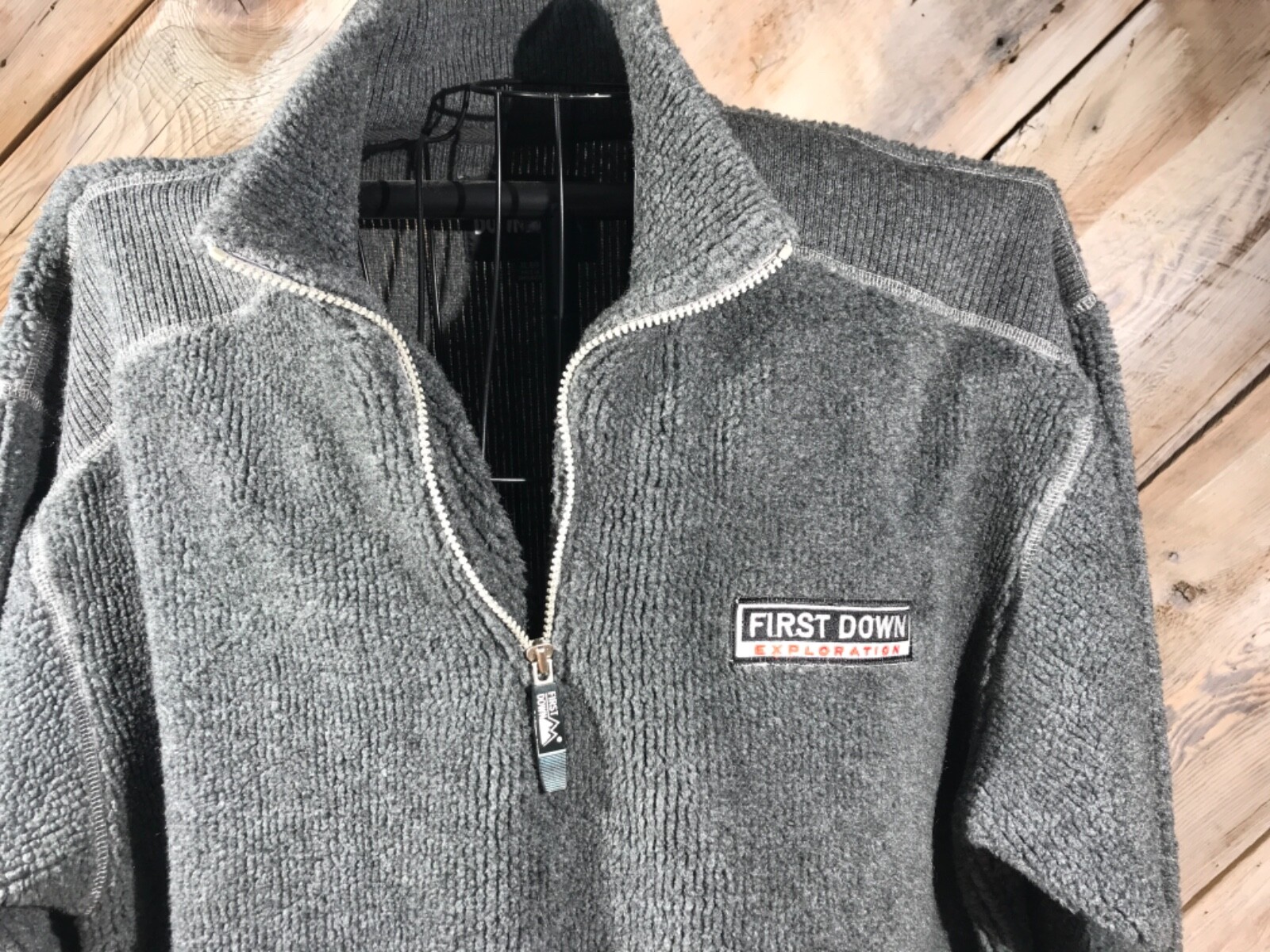 First down exploration fleece jacket pull over si… - image 6