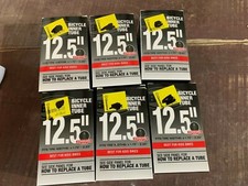 6-pack Bell Standard Valve 12.5"x 1.75-2.25" Bicycle Inner Tubes For Kids Bike
