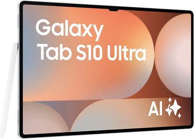 Samsung Galaxy Tab S10 Ultra Wi-Fi  256 GB Platinum Silver *VERPACKUNG GEÖFFNET*