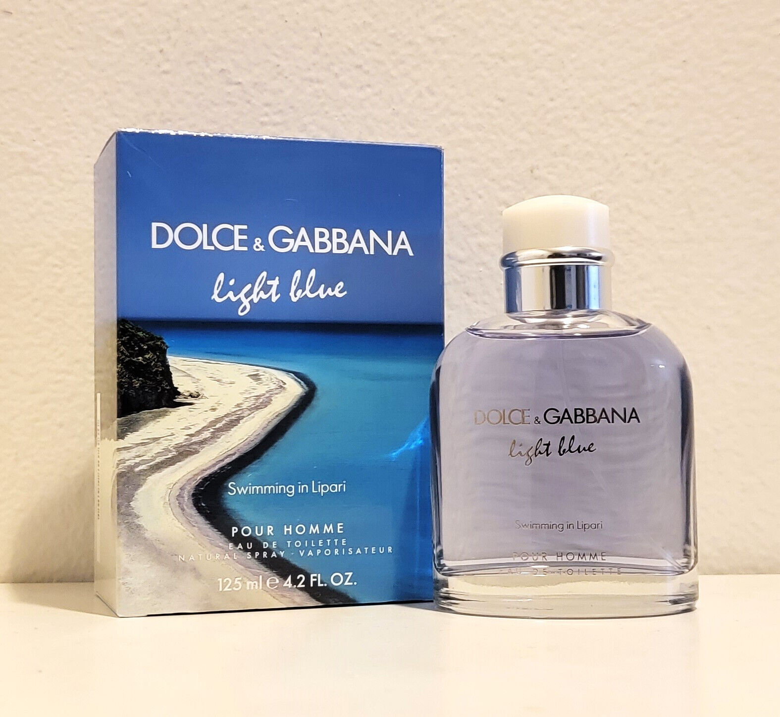 Dolce & Gabbana Light Blue Swimming in Lipari 4.2 oz Edt spy cologne ...